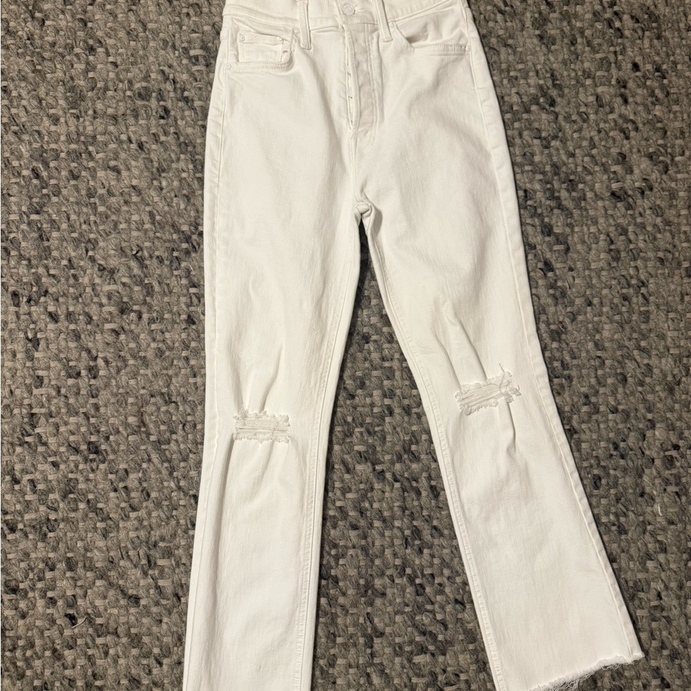 MOTHER Tripper Ankle Fray Unfairest Of Them All Jeans